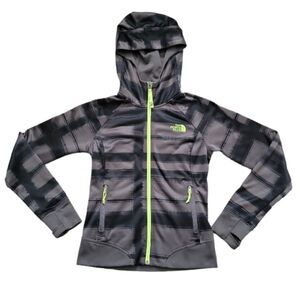 EC NORTHFACE HOODED JACKET W/ POCKETS AND THUMB HOLES SZ. XS
